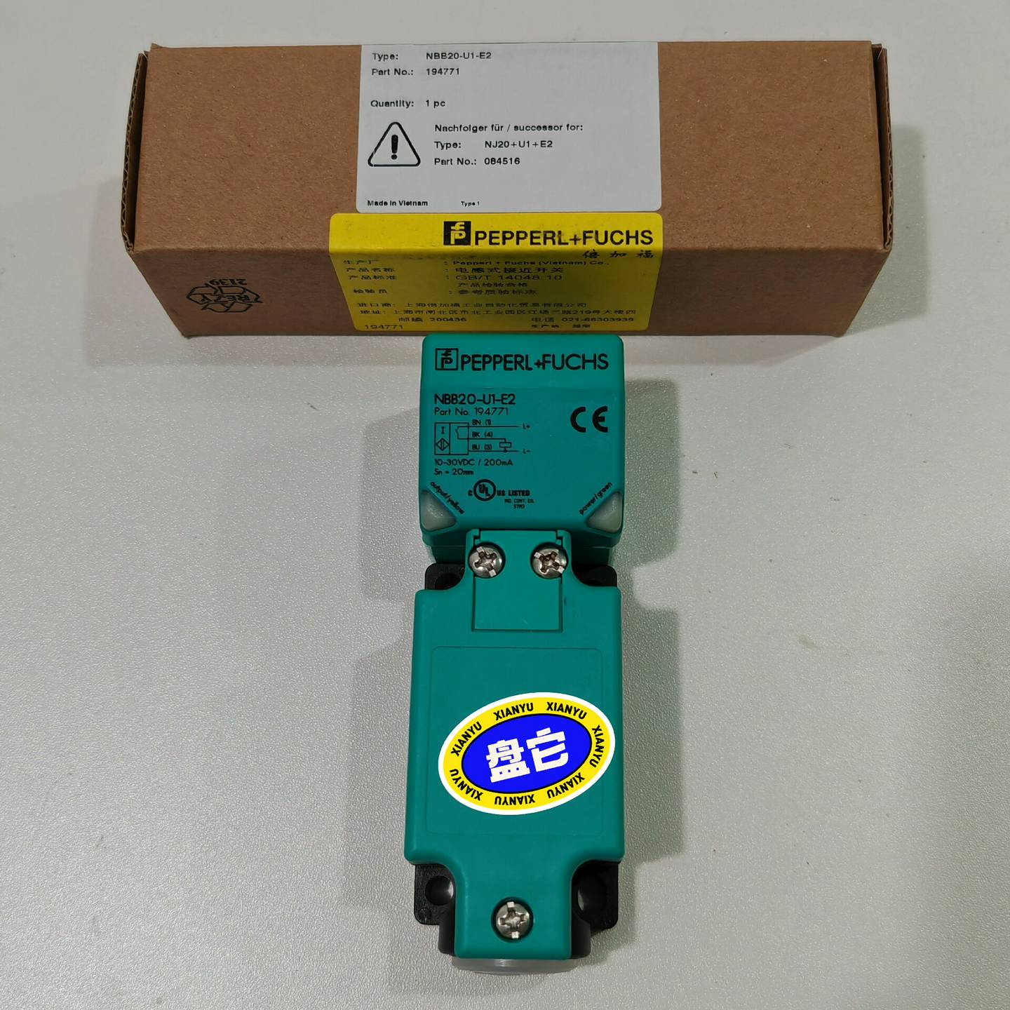 德国倍加福PF接近传感器NBB20-U1-E2询价