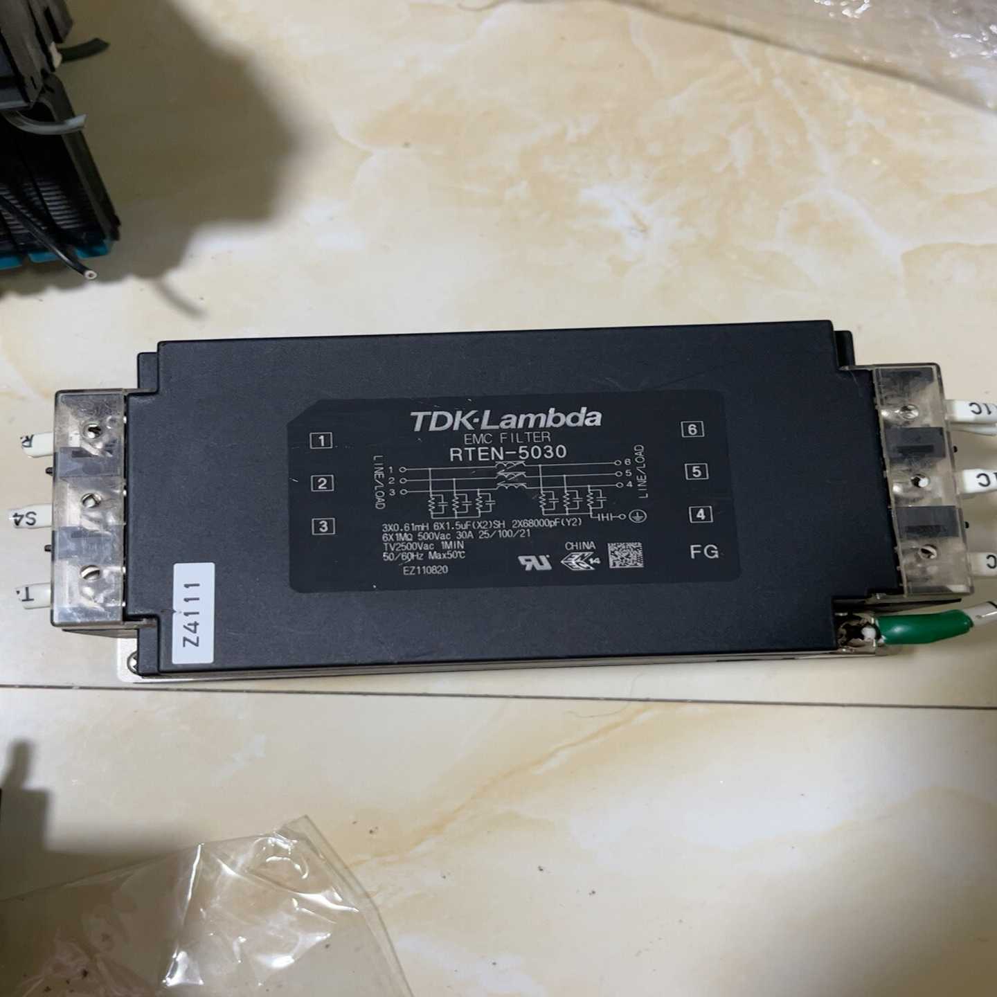 RTEN-5030TDK-LAMBDA三相滤波器原【博航商行】