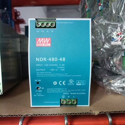 明纬NDR48048开关电源48V10A480W，议价商品