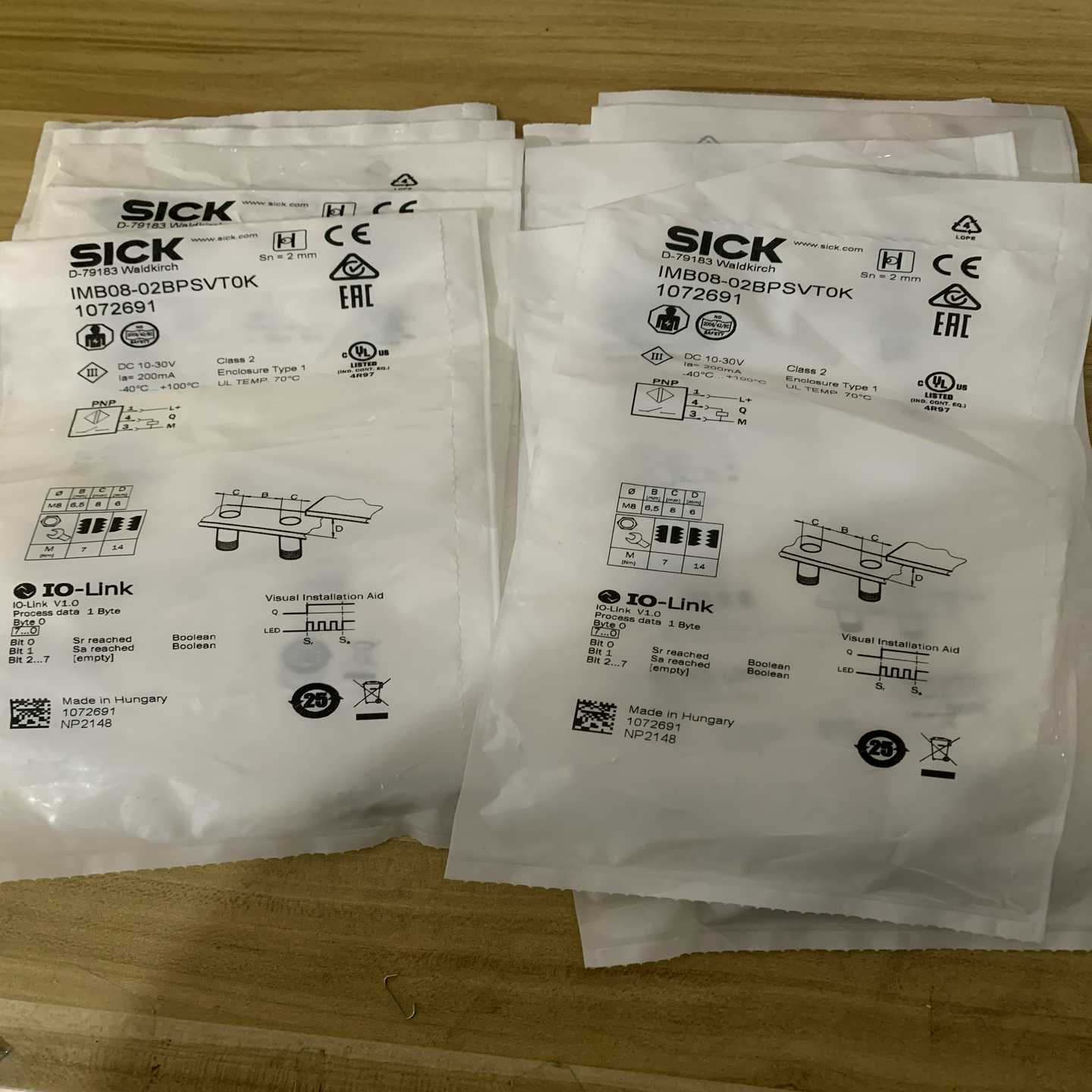 全新德国SICK西克IMB08-02BPSVT0K货号107