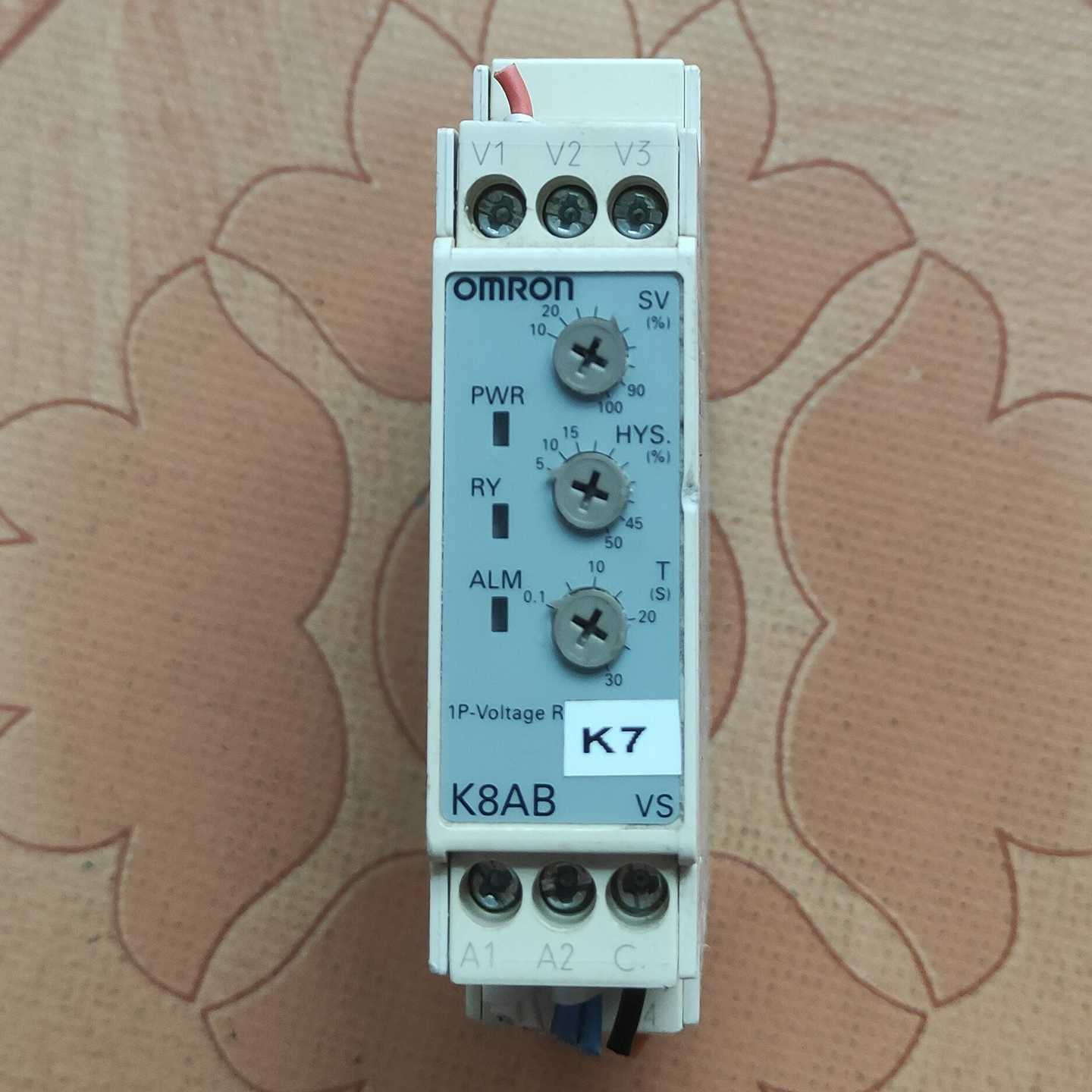omRon欧姆龙计时继电器K8AB-VS3原装进口拆机二手有