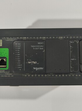 施耐德TM241CEC24U，二手拆机件，成色年份都不错，实--议价商品