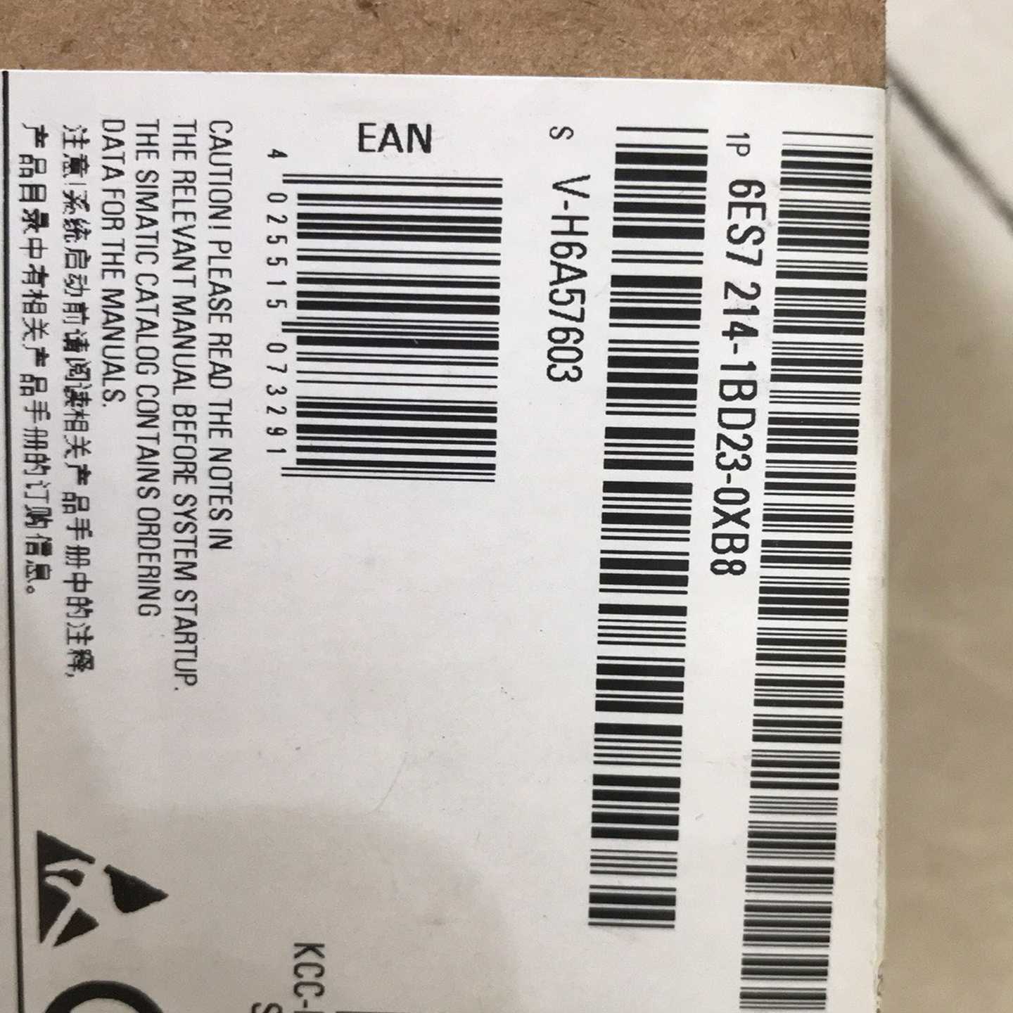 ，6ES7214-1BD23-0XB8未拆询价