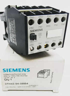 Siemens3TH4394-0BB41NO1NC24VDCHilfsschtz-unused/OV