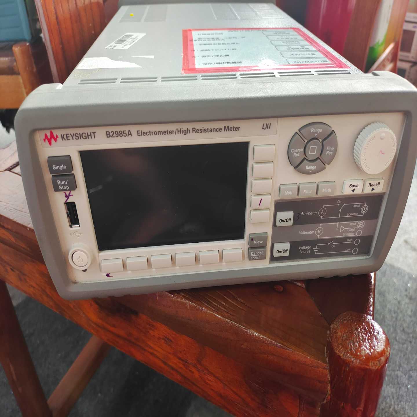 【议价】Keysight是德B2985AB2987A静电计，高阻适用