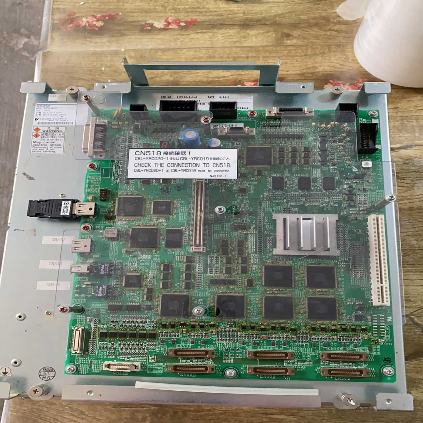 【议价】安川机器板子SRDA-MH50，实物图，功能好，适用