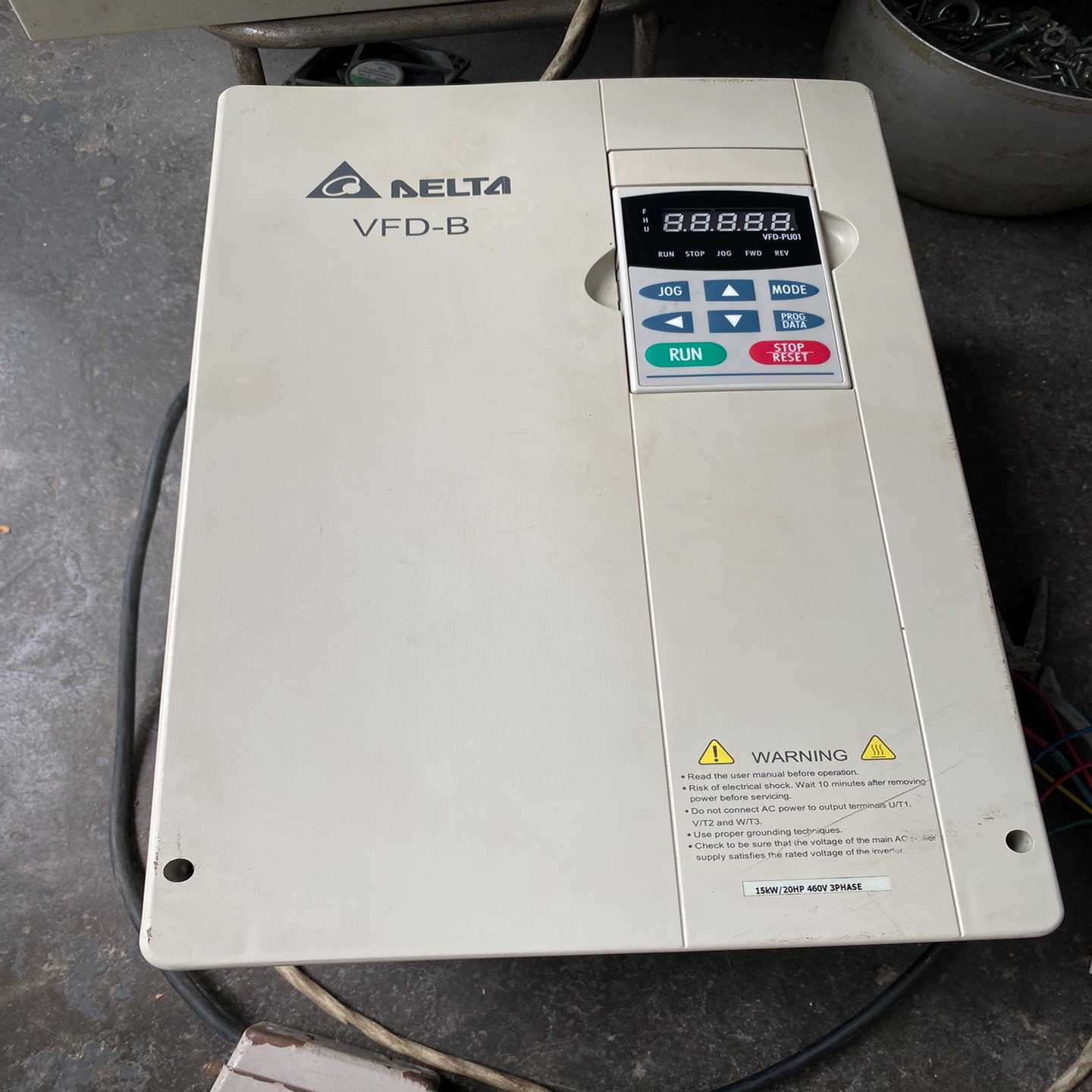 【议价】VFD150B43A台达B系列变频器15kw外观成色不错适用