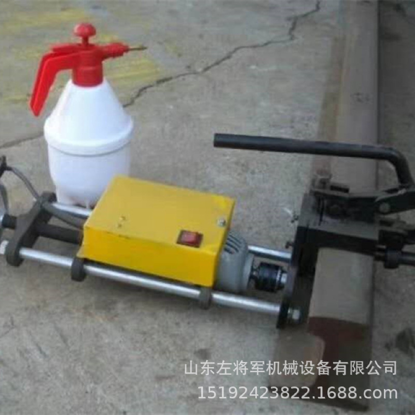 DGZ-23电动钢轨钻孔机空心钻头钻孔机钢轨打孔手提式钢轨钻孔机