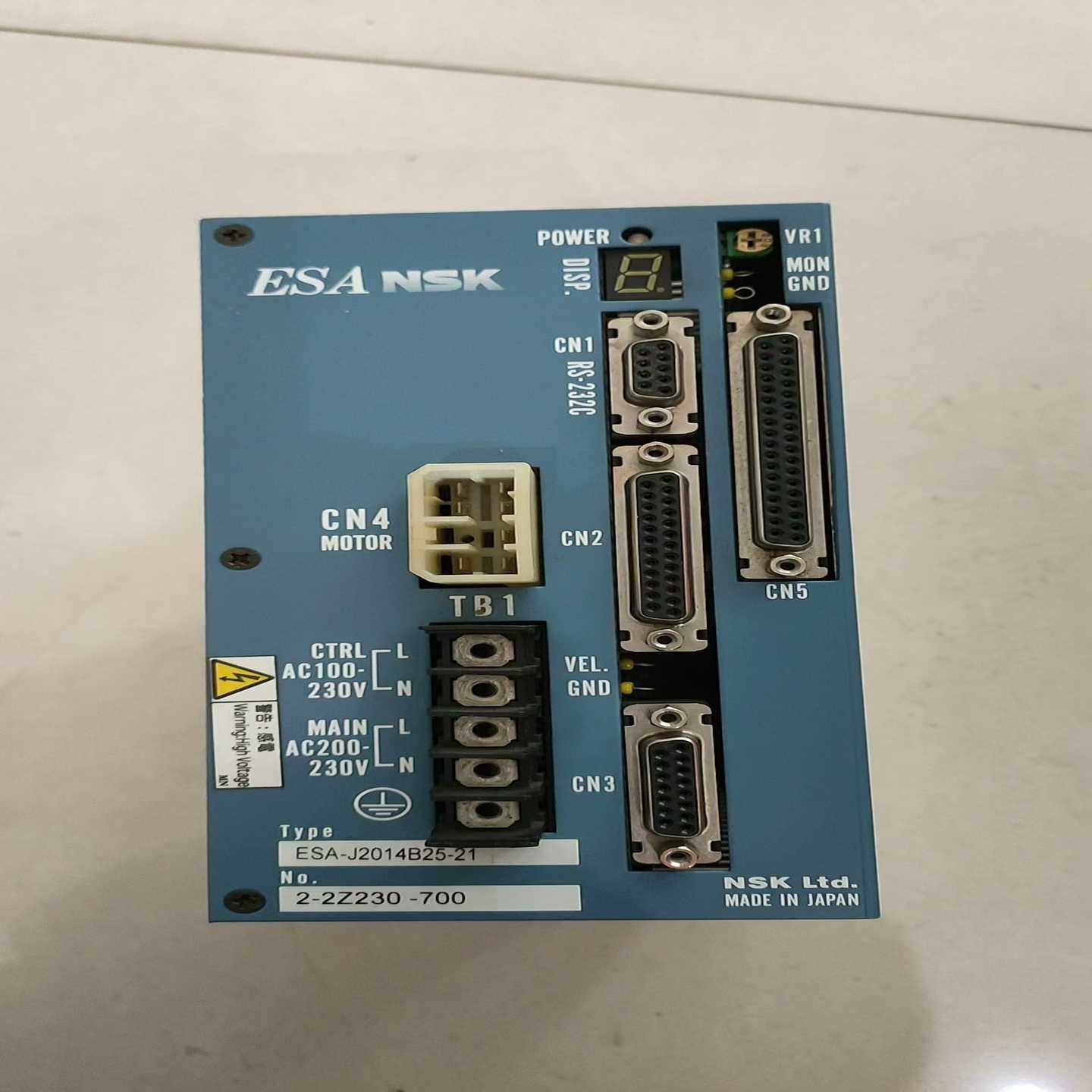 询价NSK驱动器ESA-J2014B25-21.1原装拆