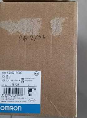 欧姆龙OMRONNX102-9000CPU模块，全新原装
