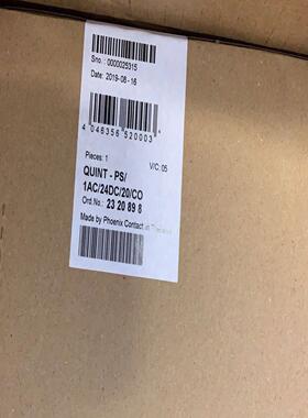 配件菲尼克斯单相带涂层开关电源 2320898 QUINT-PS1AC议价