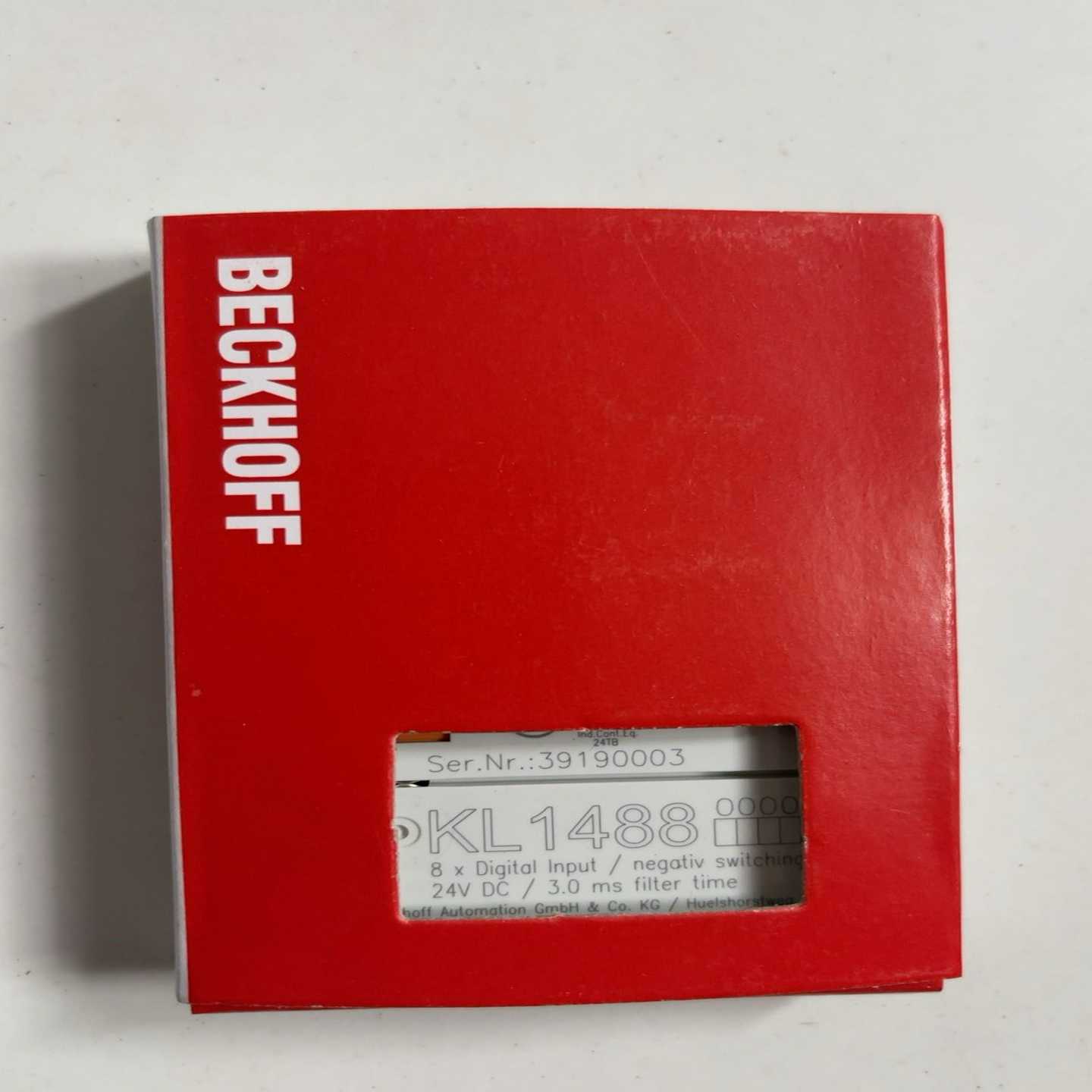 倍福模块KL1488原装正品包装齐全链接实物拍摄大