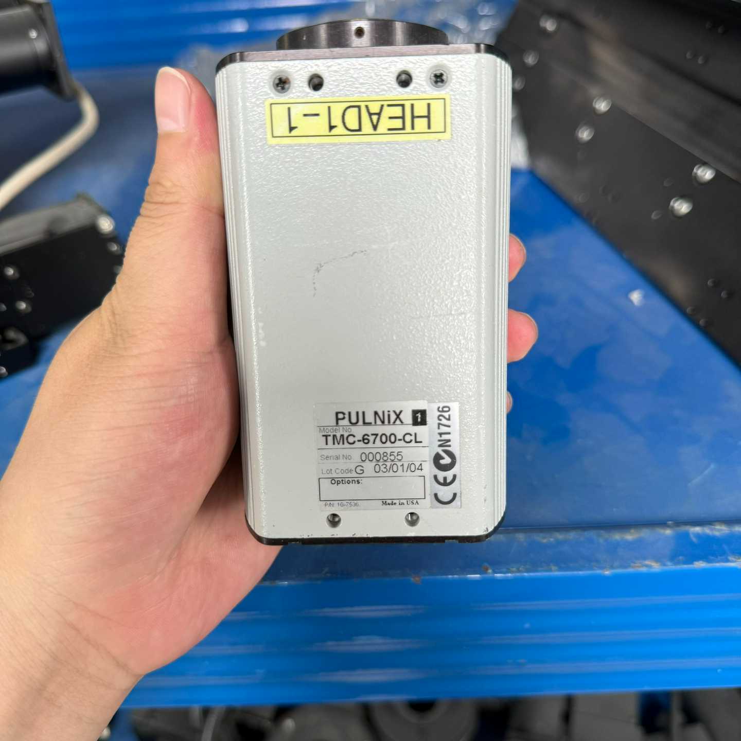 PULNiX工业彩色CCD相机，型号TMC-6700-CL，~议价