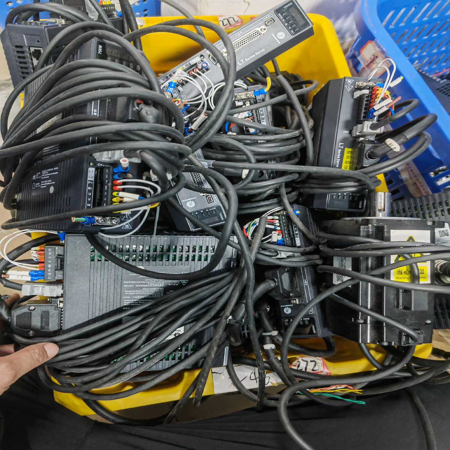 (询价)雷塞1000W伺服电机，驱动L7RS-1000，电机ACM8