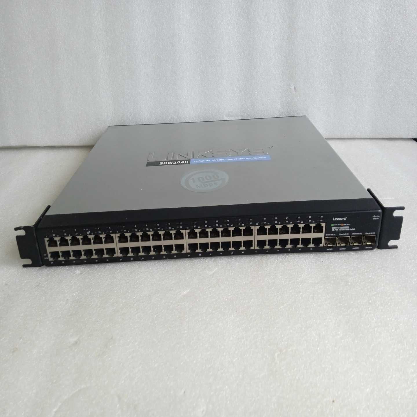 （请询价）思科LINKSYS SRW2048 48口全千兆带4口千兆光