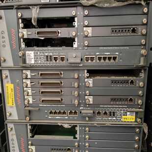 默认不带配卡 G450整机双电源 议 亚美亚avaya
