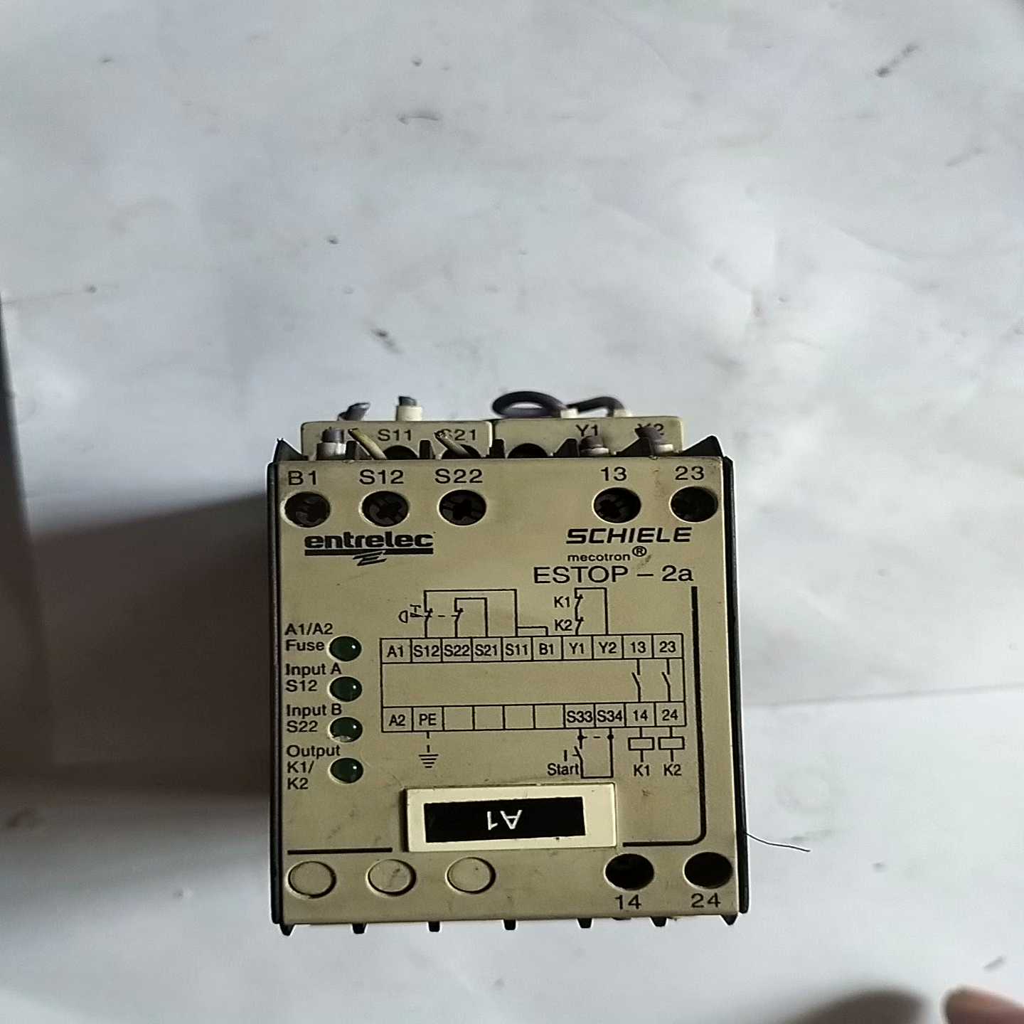 SCHIELE安全继电器ESTOP-2成色一般2.450询价