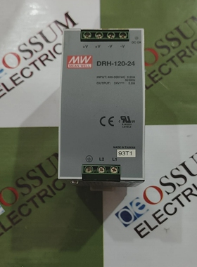 MEANWELLDRH-120-24POWERSUPPLYINPUT440VACOUTPUT24VDC