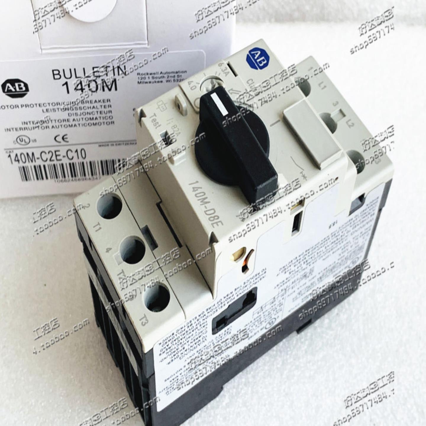 原装AB罗克韦尔马达断路器140M-D8E-B40/B63/B25/C10/B16现货