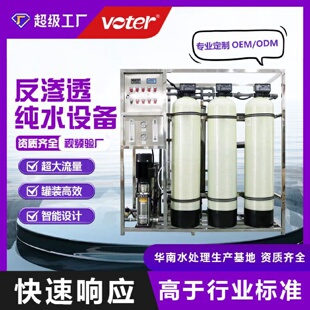 10超纯水设备 工业商用净水器ro反渗透净水处理设备纯水机0.25吨