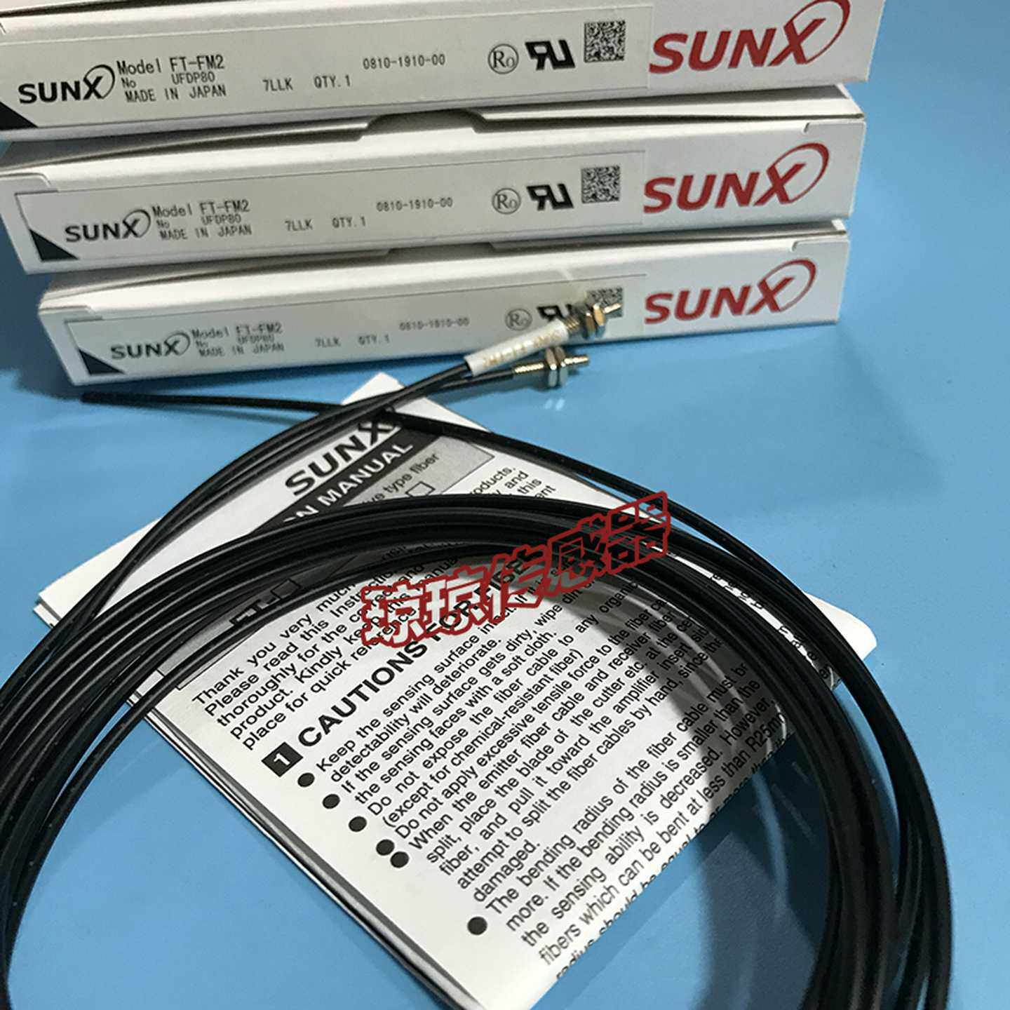 FT-FM2FT-B8FT-E12日本神视SUNX光纤传感器光电开关现货实拍