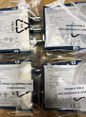 NI-9230模块,全新二手都有，3通道振动测量模块--议价商品