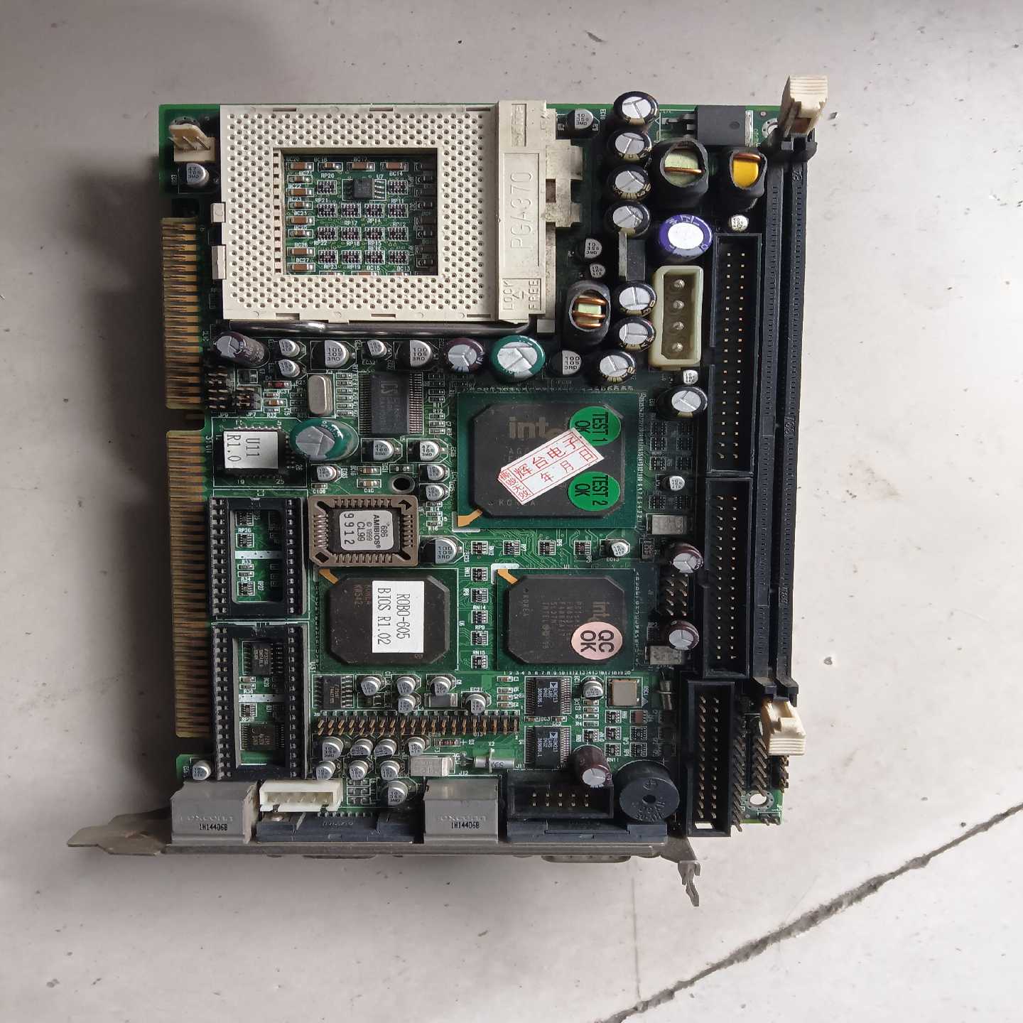 瑞传工控机设备主板ROBO-605R1.02工业设备半询价