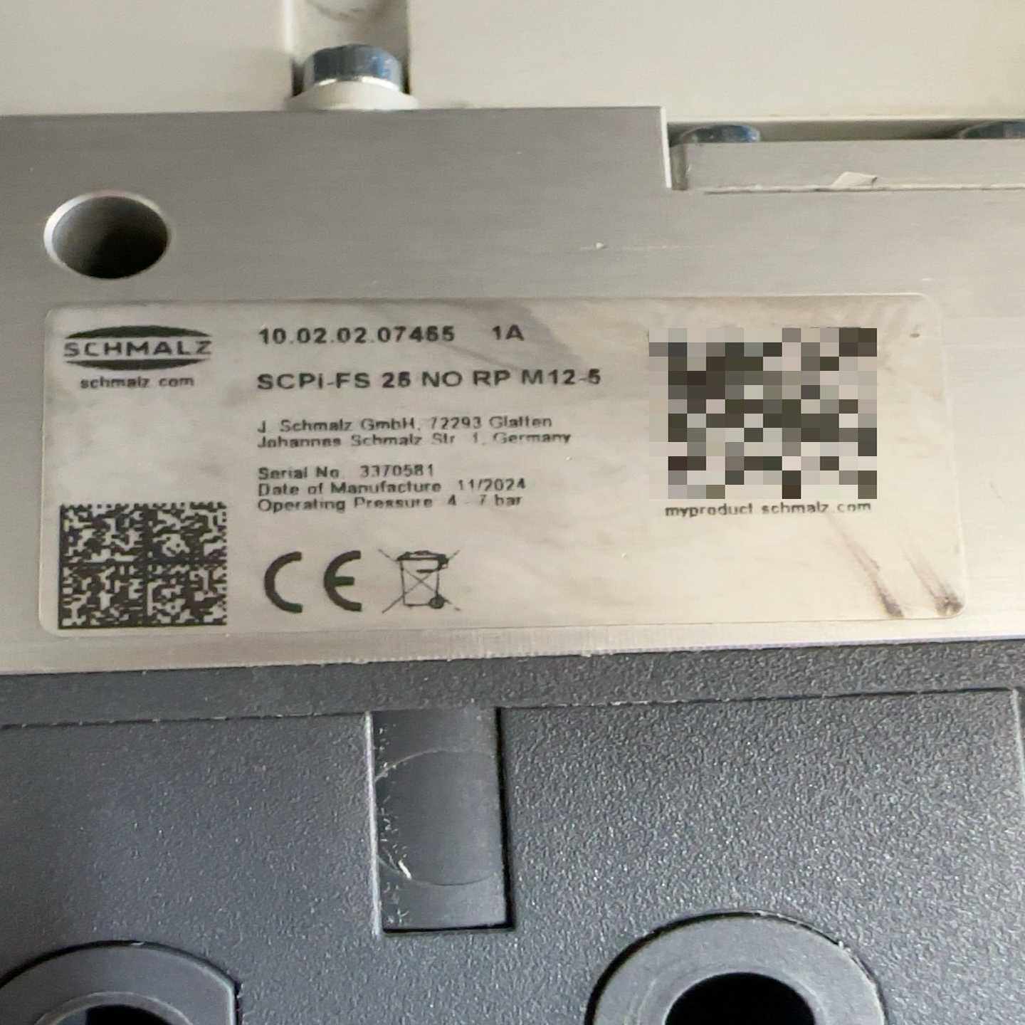 咨询-施迈茨Schmalz真空发生器，SCPi-FS25NO