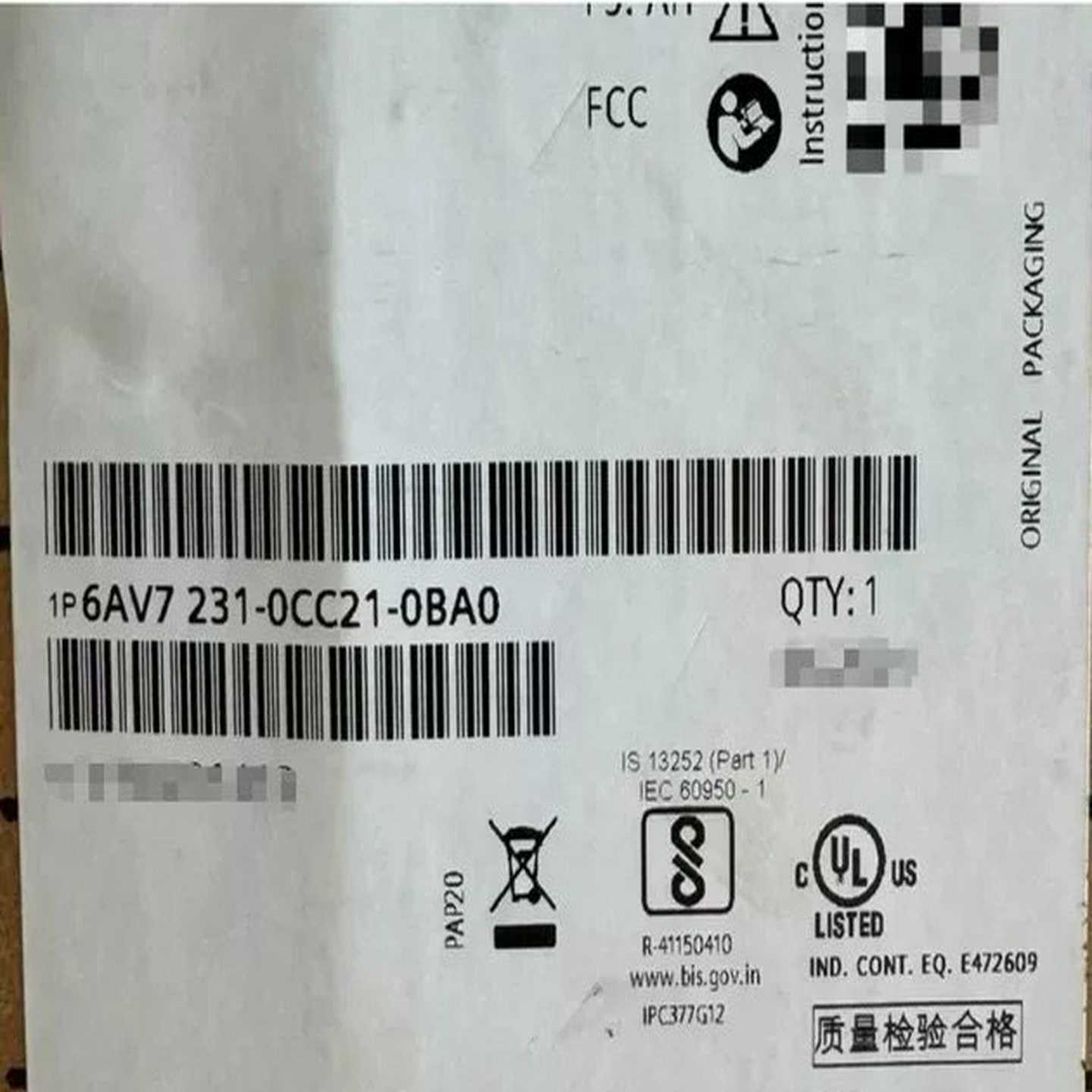 6AV7231-0CC21-0BA0--议价商品