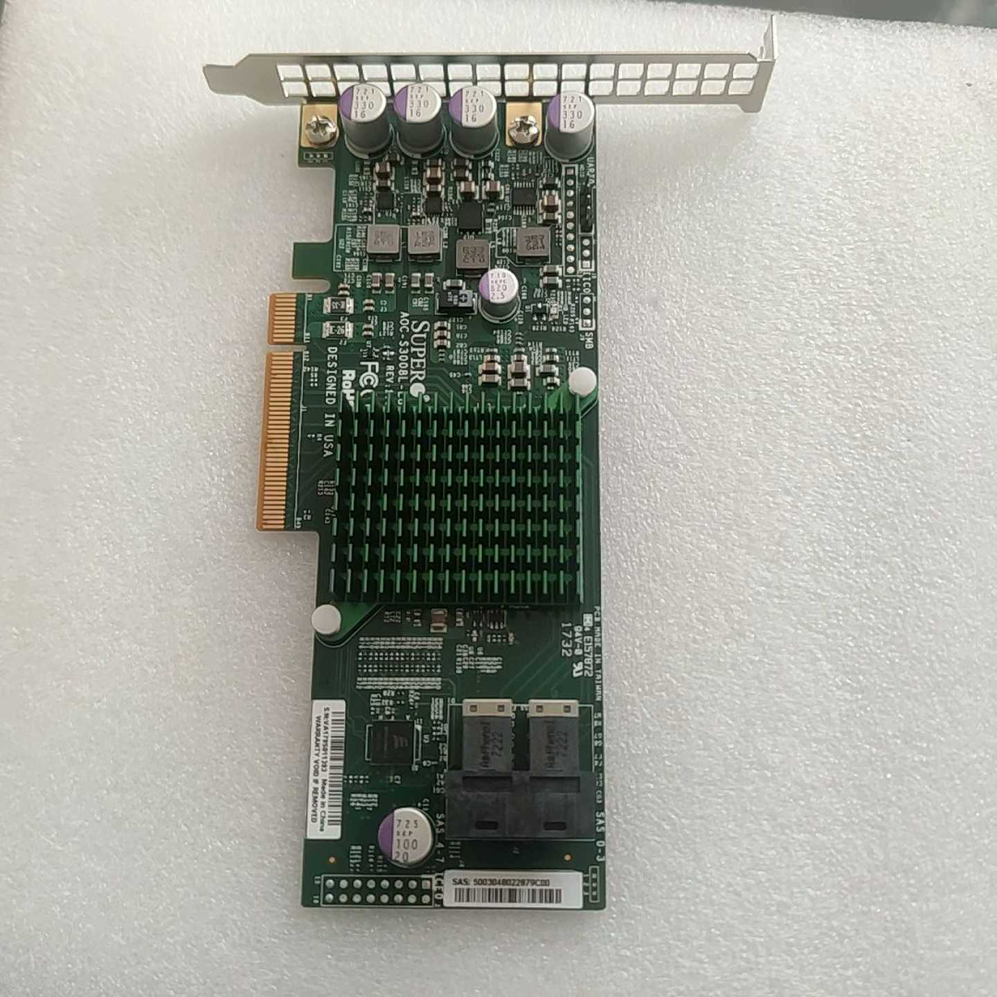 超微 AOC-S3008L-L8i 浪潮3008直通卡Ir模