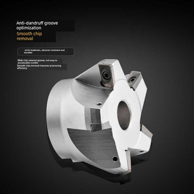 平面铣刀盘APMT16041135废角75度横装负角反刀盘RAP400RKAP300