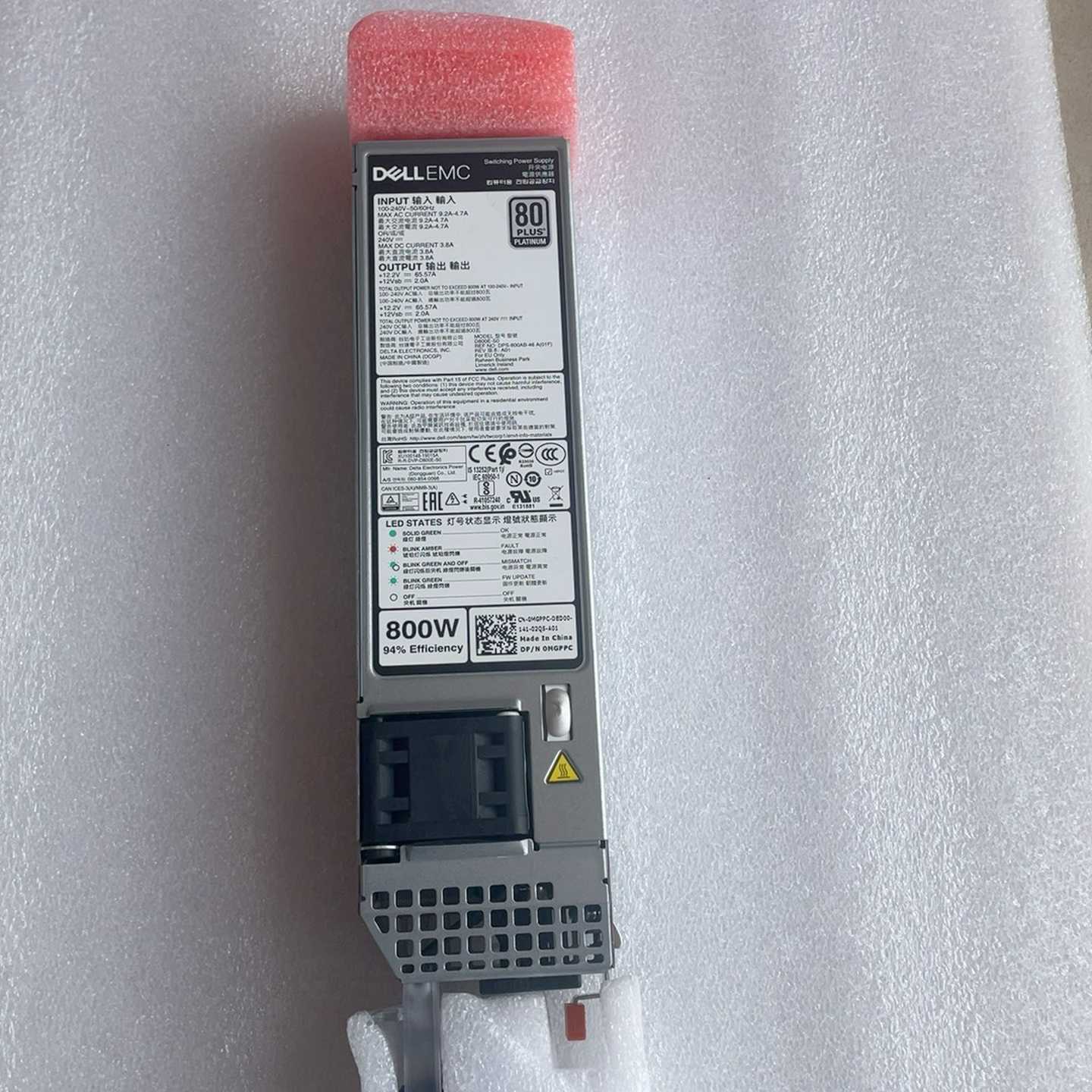 成色DELLEMC800w电源，D800E-S0询价