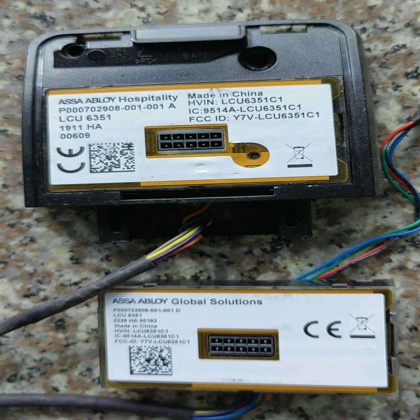 ASSAABL0Y门锁读卡器LCU6351,拆机货售后不退--议价商品