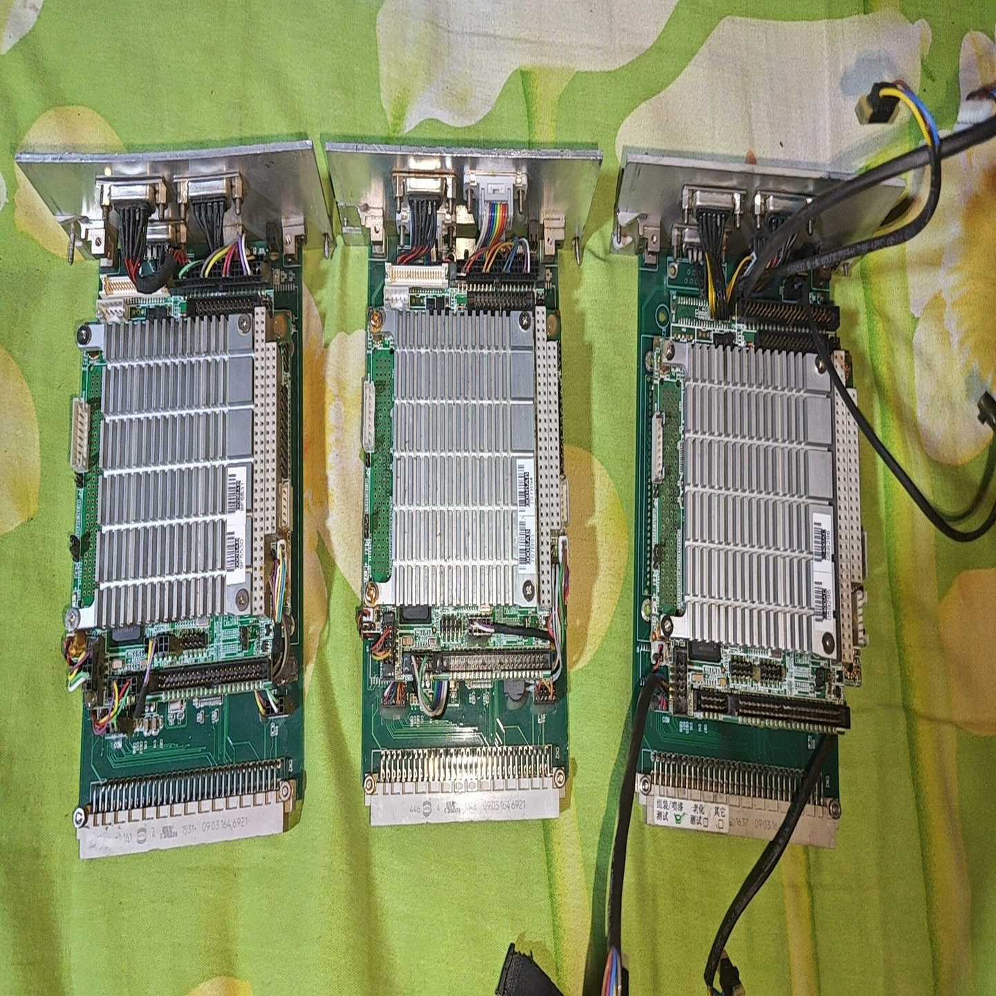 研华PCM-4153F1501E-T嵌入式主板，有三张询价