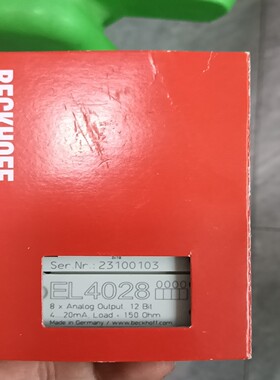 倍福模块EL4028顺丰欢迎订货询价