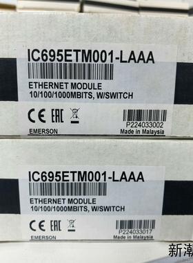 IC695ETM001-LAAA GE模块  原装原标正品议价商品