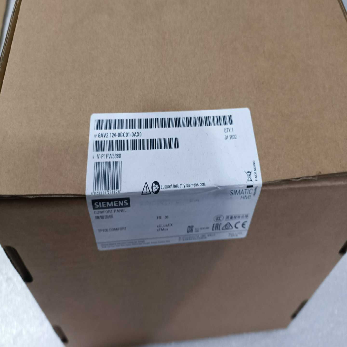 6AV2124-0GC01-0AX0未拆封触摸屏询价