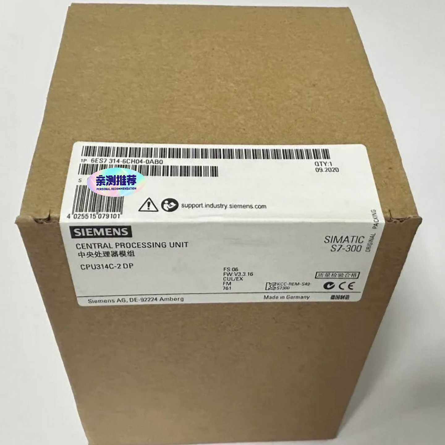 6ES7314-6CH04-0AB0未开封当天发询价