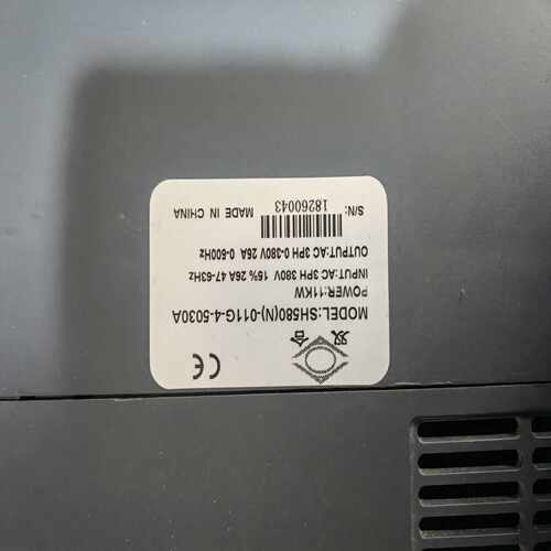 咨询-双合变频器：SH580（N）-011G-4-5030A，11