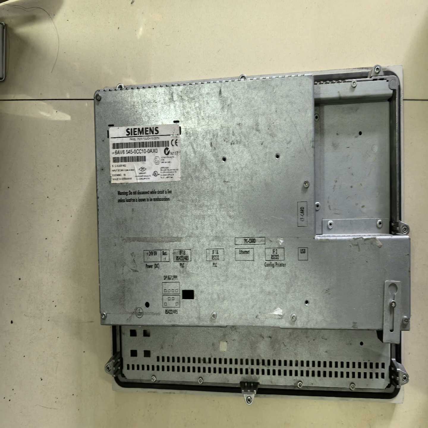 触摸屏6AV6645-0CC10-0AX0  裸机；议价
