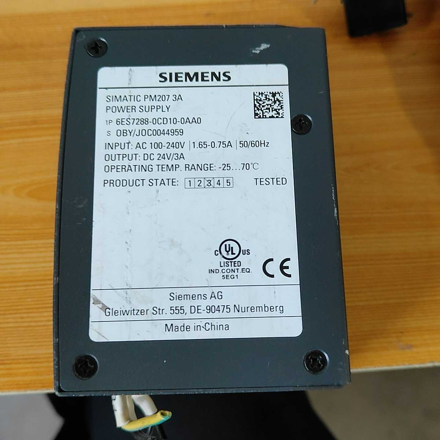 西门子电源PM2073A6ES7288-0CD1