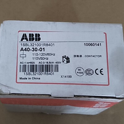 询价-1SBL321001R8401接触器