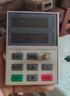 拆机西林EH640A系列变频器控制面板，双显示大面板，带电位--议价