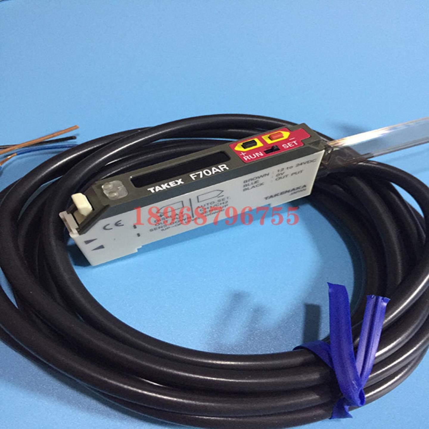 隆兴日本TAKEX竹中F70AR F70RN F70ABK F70AB光纤放大传感器F*