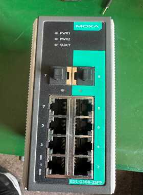 摩莎MOXAEDS-G308-2FSP，8电2光千兆工业--议价商品