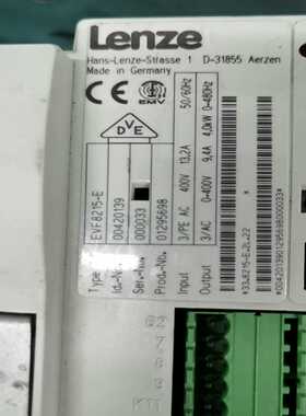 咨询-伦茨变频器EVF8215-E
