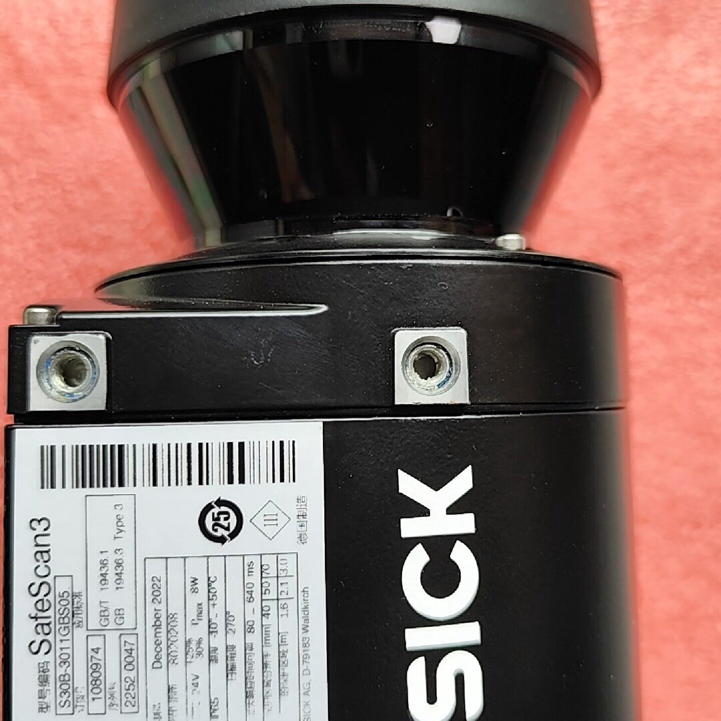 寻《西克Sick扫描仪s30b3011gbs05安全激光雷