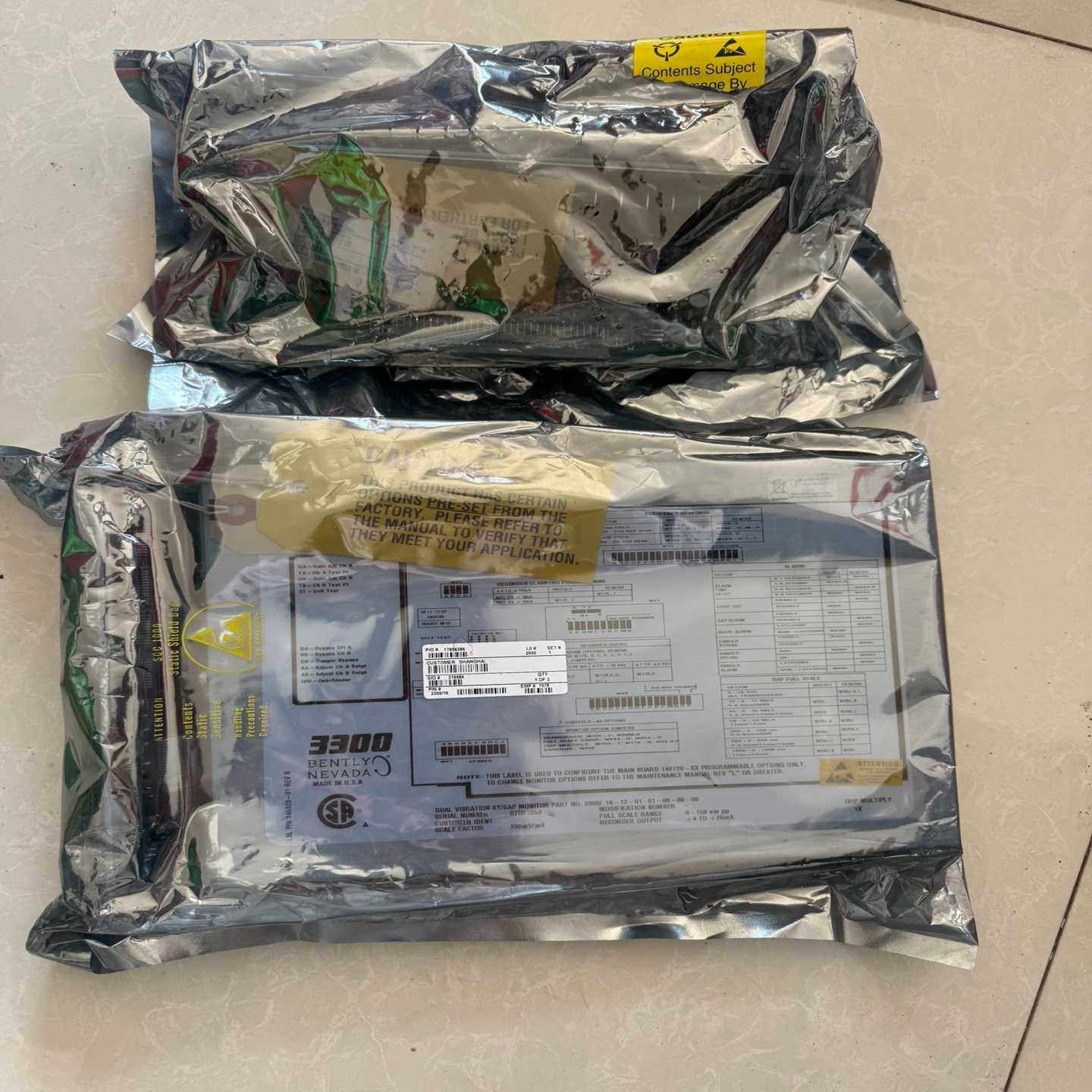 本特利BentlyNevada3300DualVib--议价商品