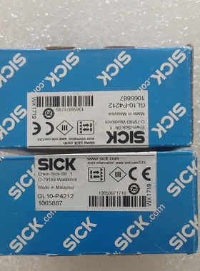 德国SICK西克GL10-P4212光电开关，货号10658询价