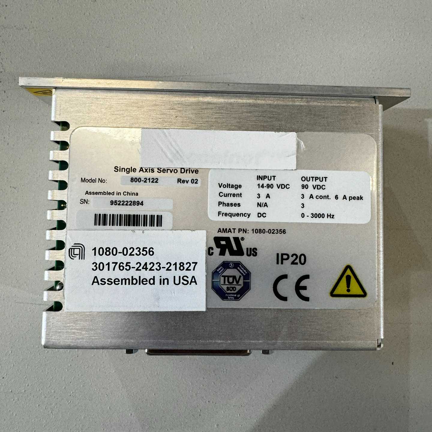 AMAT应用材料AccelnetPlus单轴伺服驱动器--议价商品